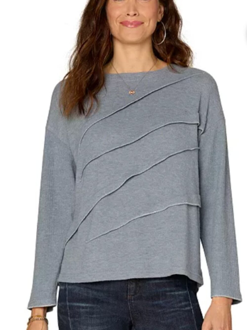 Democracy Overlock Sweater